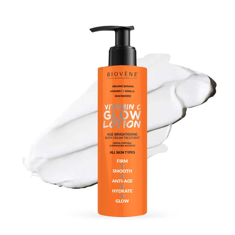 Krém na vitamín C Glow Body s organickým banánem pro zářivou kůži 200 ml