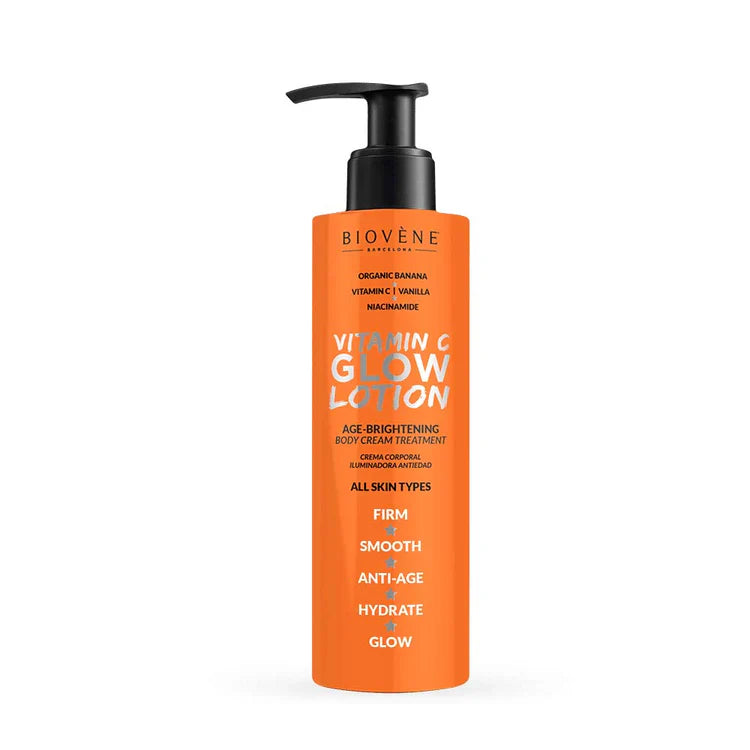 Krém na vitamín C Glow Body s organickým banánem pro zářivou kůži 200 ml