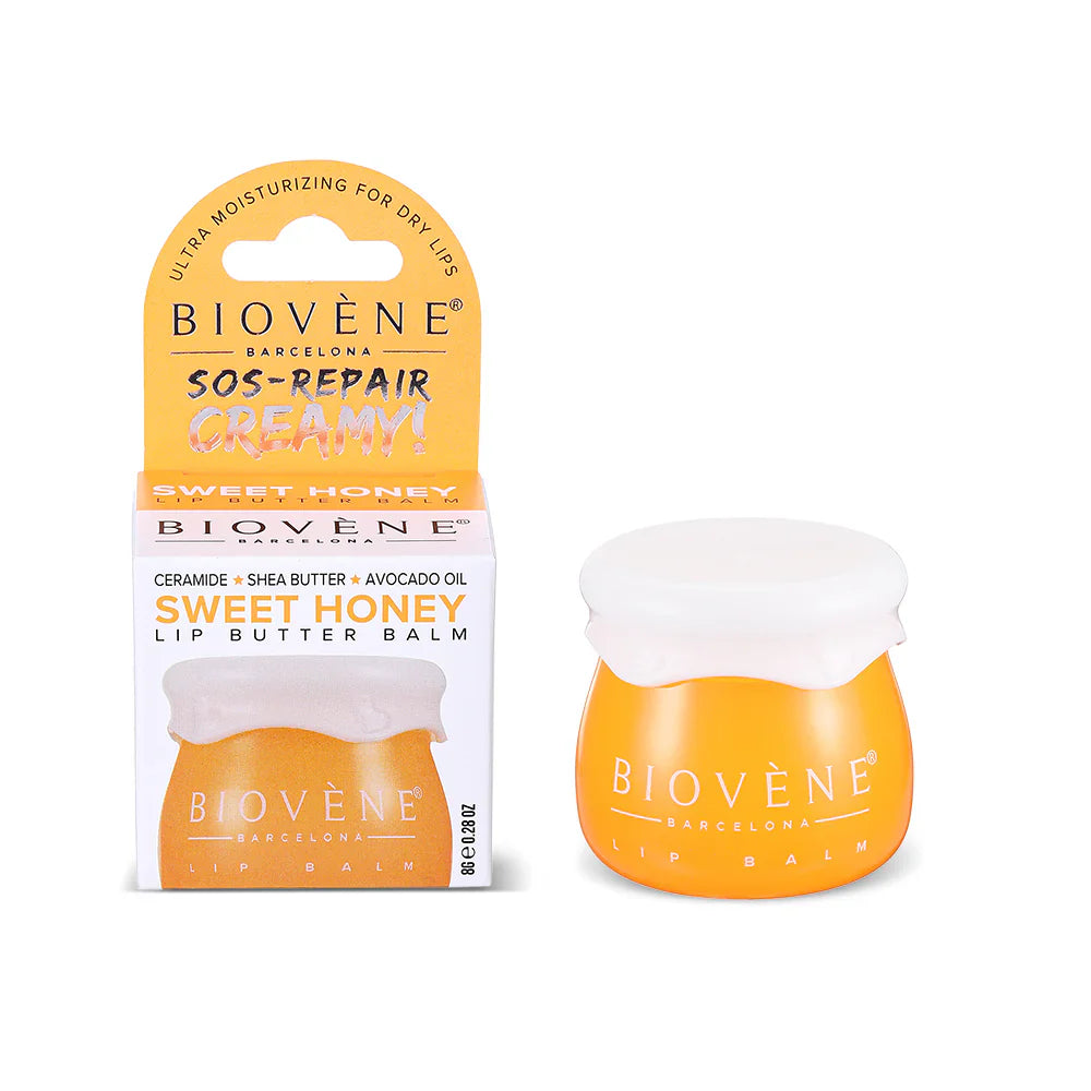 Lip balm with honey and ceramides – SOS restoring - 8 grams