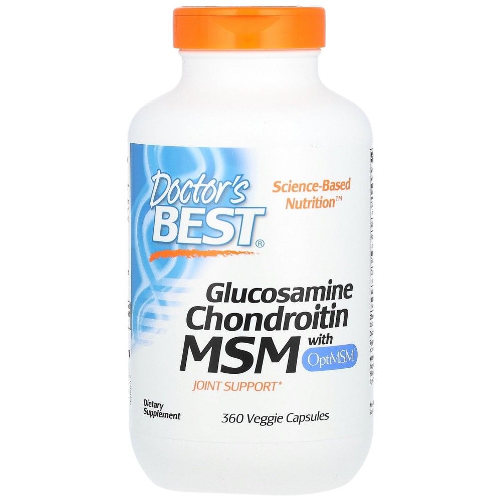 BEST Glucosamine Chondroitin & MSM - 360 capsules