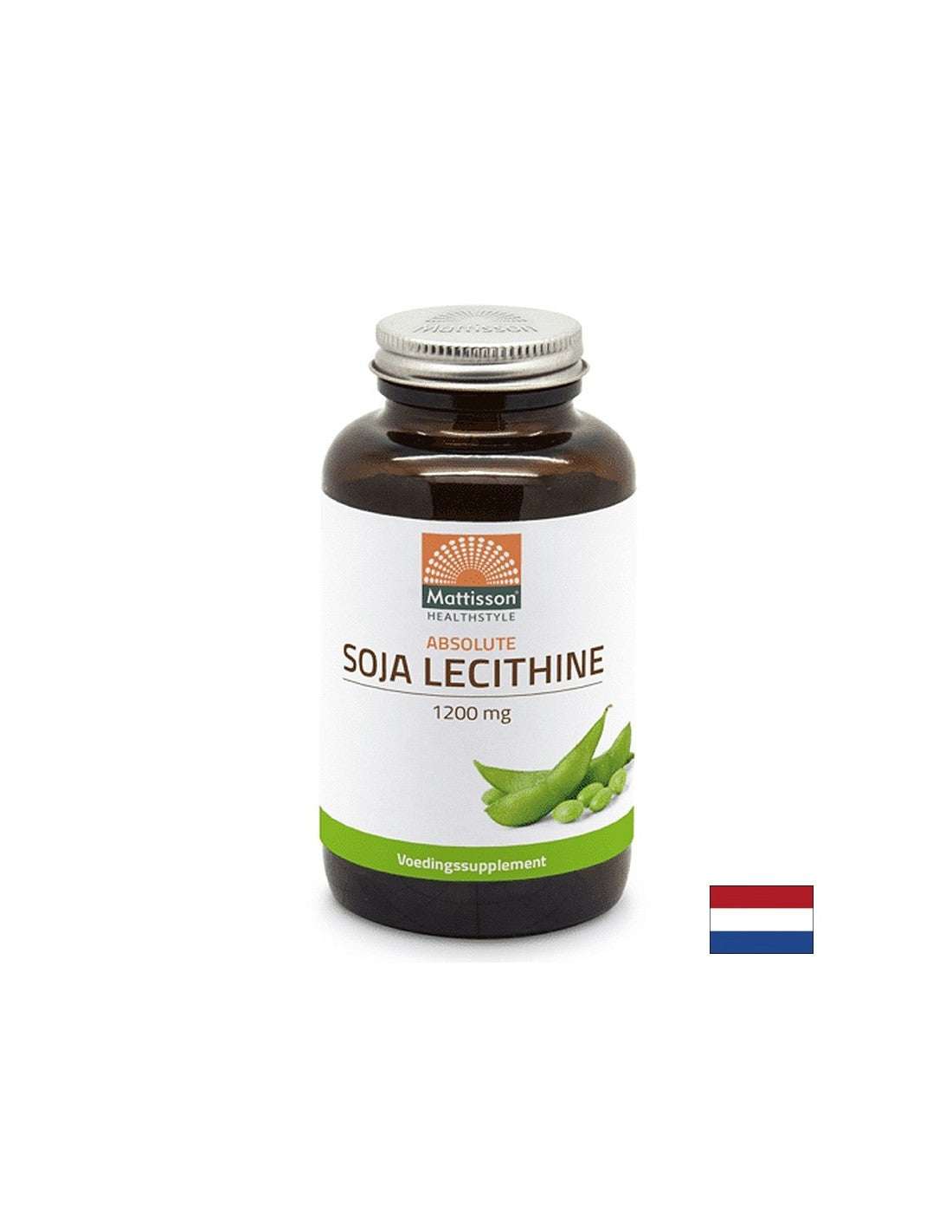 Kepenys ir aukštas cholesterolis - sojos lecitinas, 90 kapsulių „Mattisson HealthStyle“