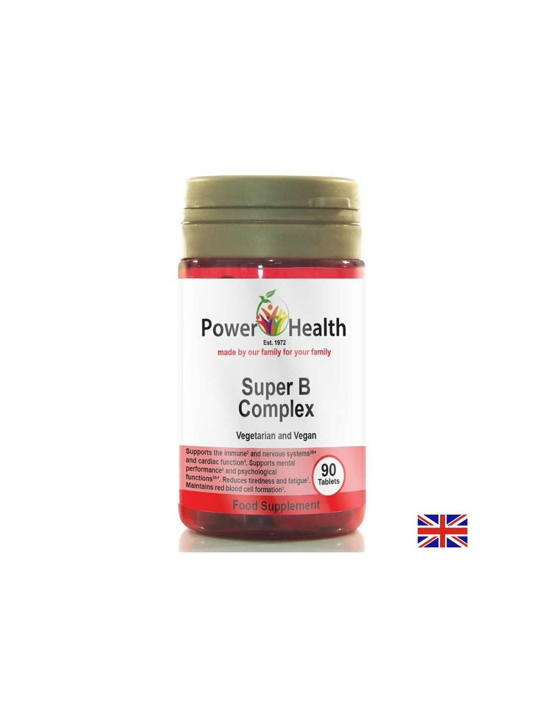 Nervous System - Vitamin B Complex, 90 tablets