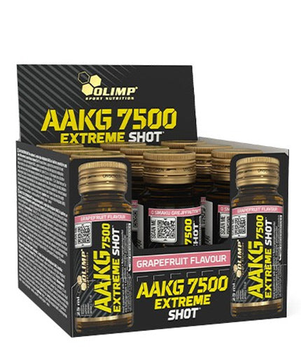 AAKG 7500 Extreme Shot - skleněný box / 9 x 25 ml - 0