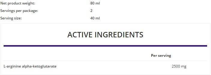 AAKG Shot 80 ml