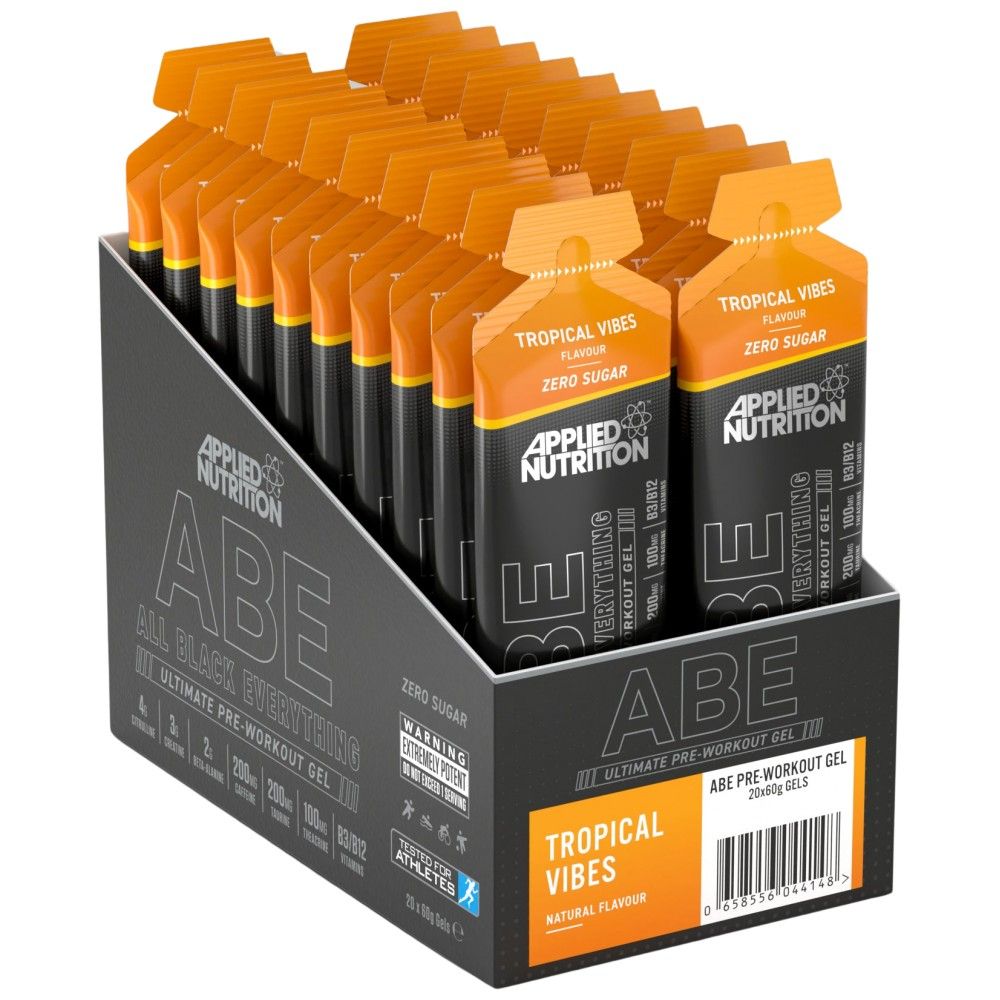ABE Gel | All Black Everything Pre-Workout - 20 x 60 grams