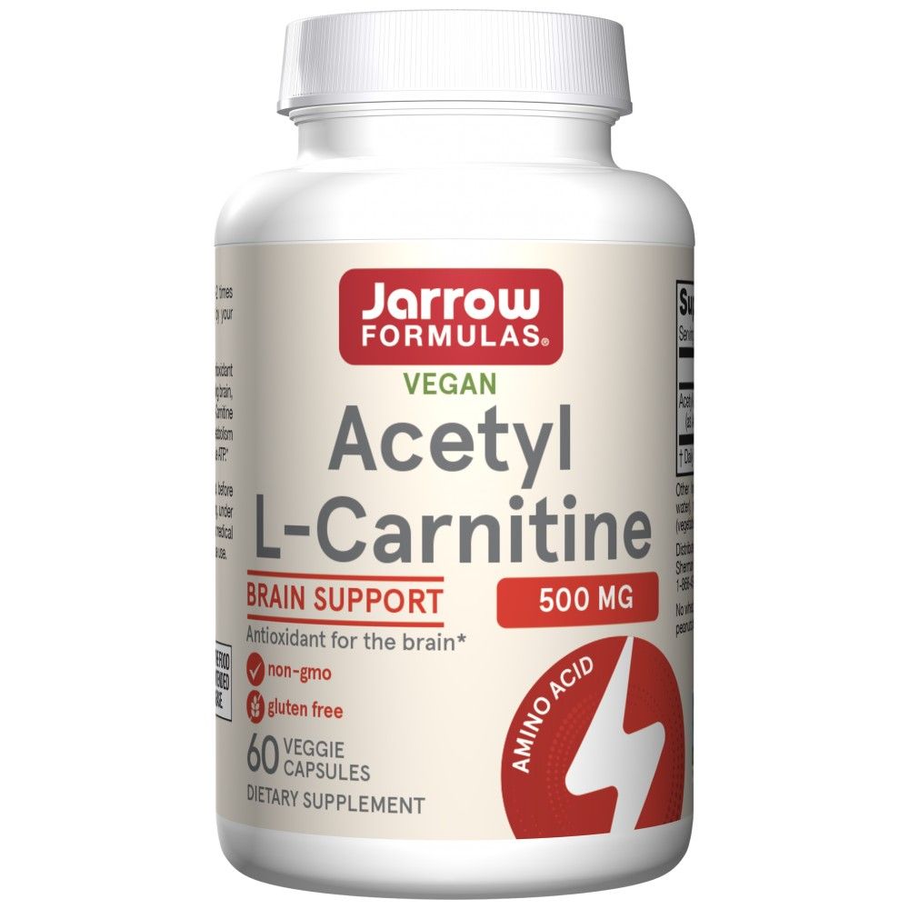 Acetyl L-Carnitine 500 mg - 60 capsules