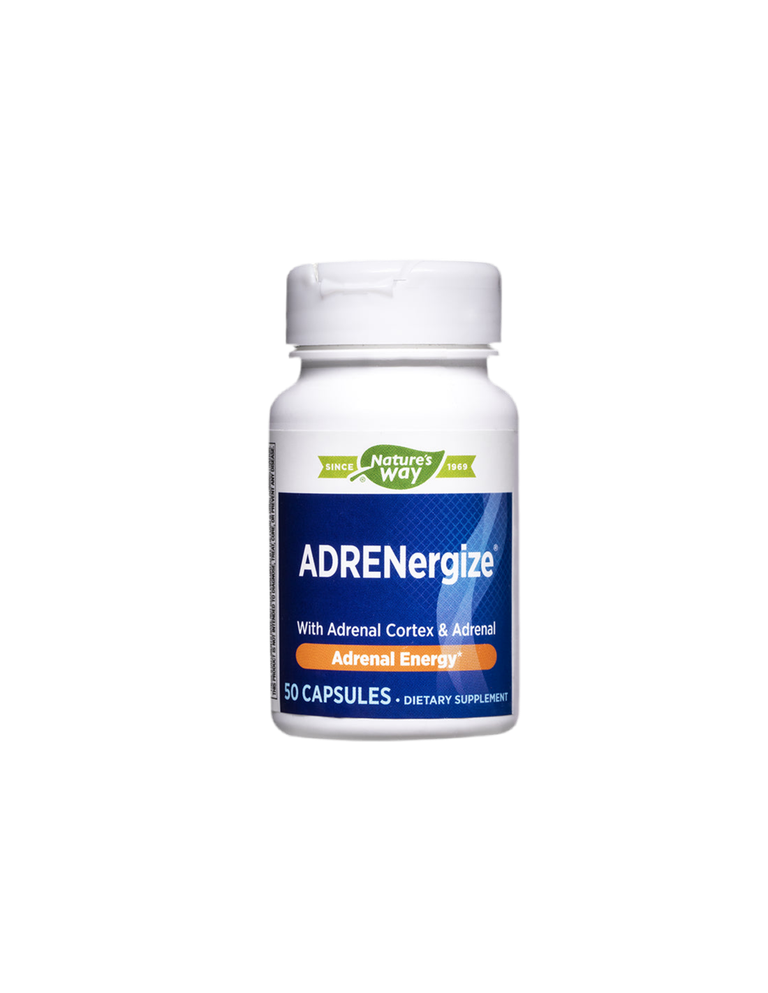 Adrenergize - podpora anti -stresu a nadledvin, 50 kapsle na přírodu