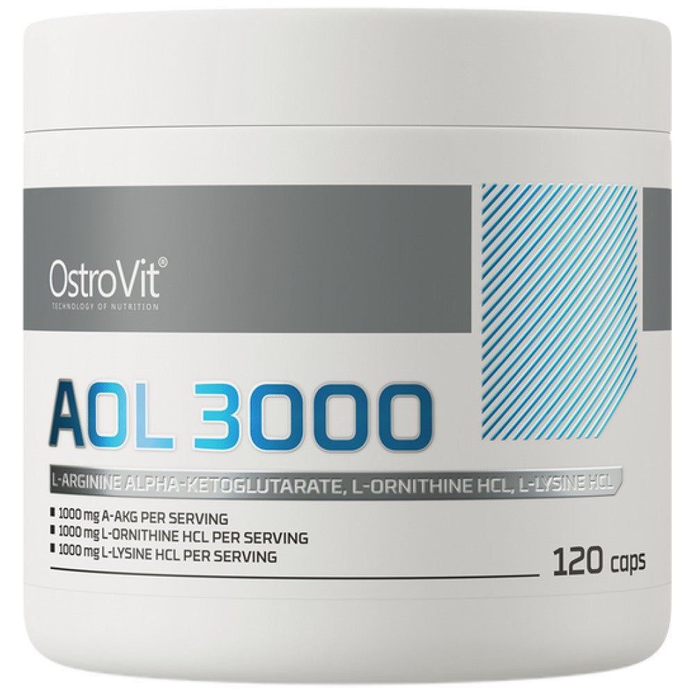 AOL 3000 mg / arginine ornithine lysine 120 capsules