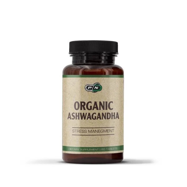 Pur Ernärung - Ashwagandha organesch - 60 Pëllen