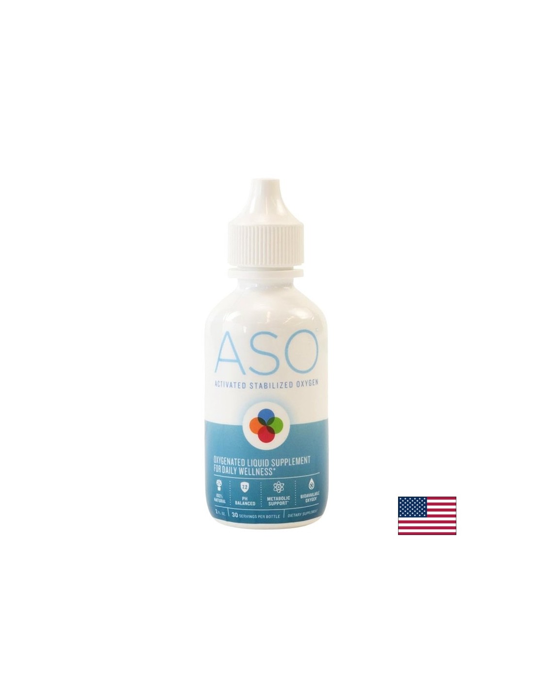 Cellular Health - Activated Stabilized Oxygen ASO®, 60 ml drops