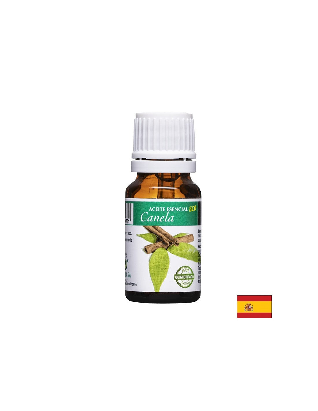Aceite esencial de canela orgánica - Control de azúcar en la sangre - Aceite Esencial Eco Canela, 10 ml