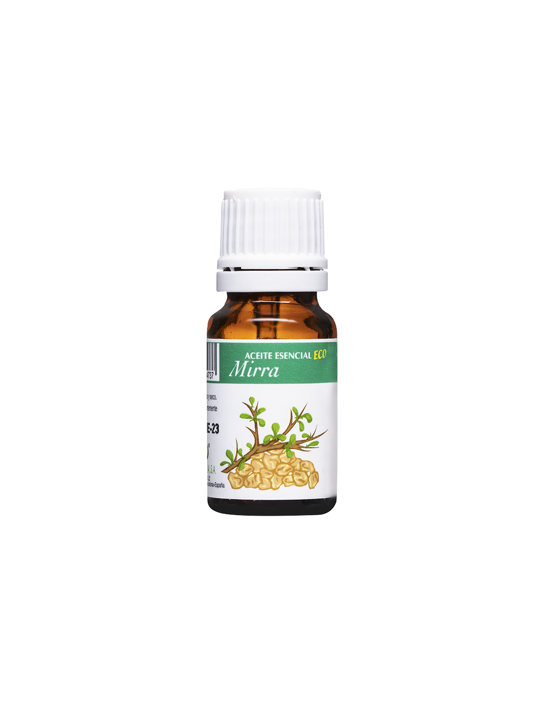 Organický myrrh éterický olej - imunita a antimikrobiální ochrana - eceite esencial eco mirra, 10 ml