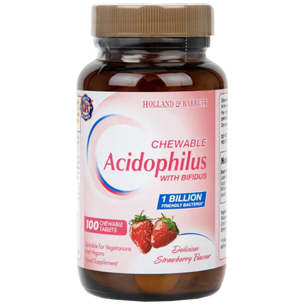 Acidophilus 1 miliarda / žvýkání 100 žvýkatelných tablet