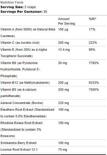 AdrenalCore | with Ashwagandha - 60 capsules