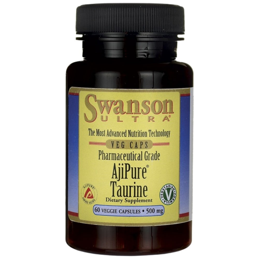 Ajipure Taurine 500 mg 60 Cápsulas