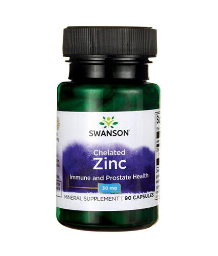 Albion Chelated Zinc 30mg. / 90 Caps - 0