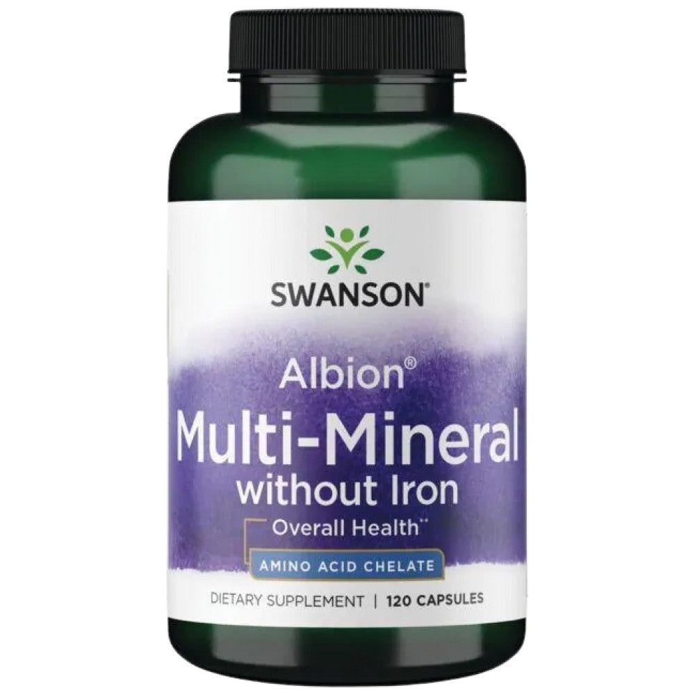 Albion multimineral sin hierro 120 cápsulas