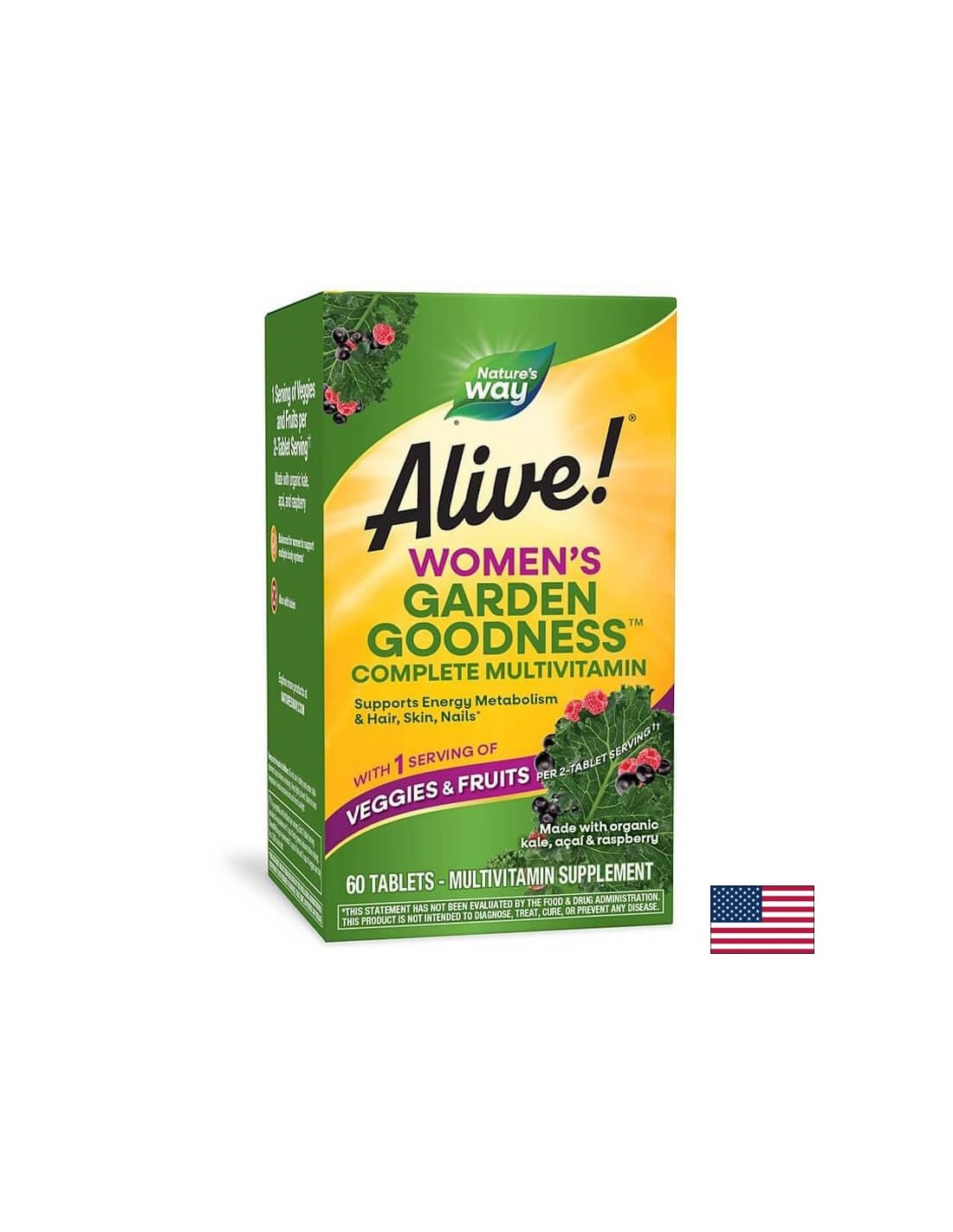 Alive! Garden Goodness Women's Multi - 60 Tablets