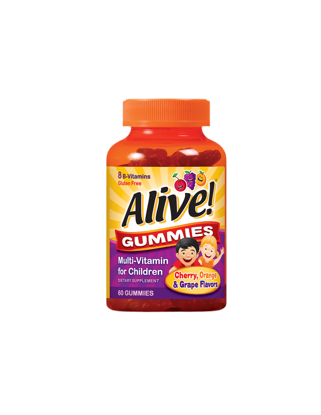 Alive! Multi-vitamin For Children Gummies / Alive! Multivitamins for children x 60 Nature's Way gel tablets