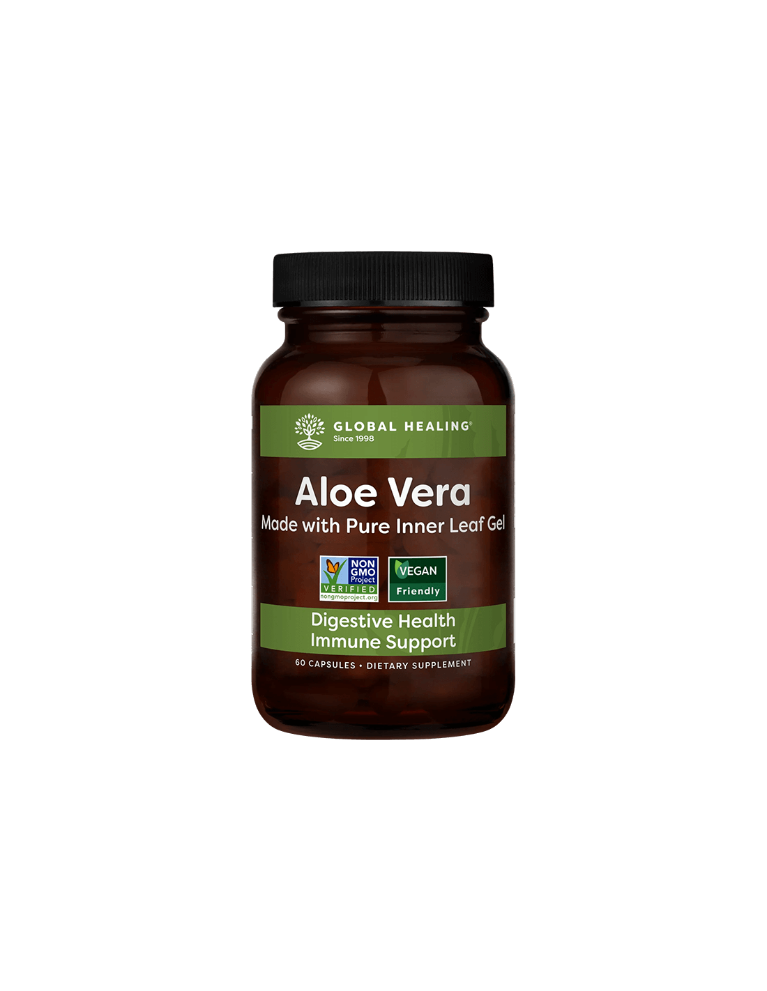 Aloë fuzion ™ bio-actieve formule / aloë vera bioactieve formule, 60 capsules globale genezing