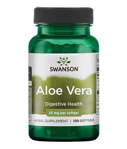 Aloe Vera 25 mg - 100 Gel capsules
