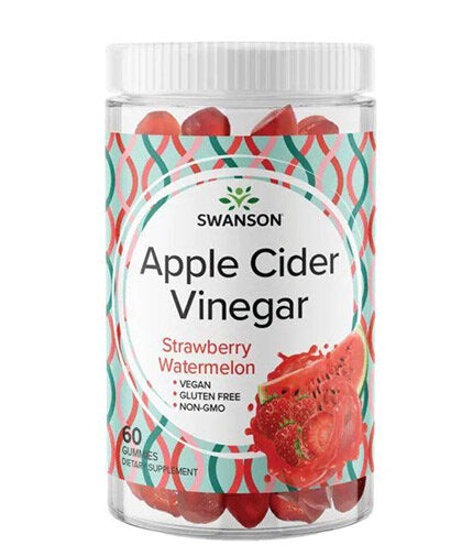 Apple Cider Esseg Gumien | Äerdbier Waassermeloun - 60 chewable Pëllen