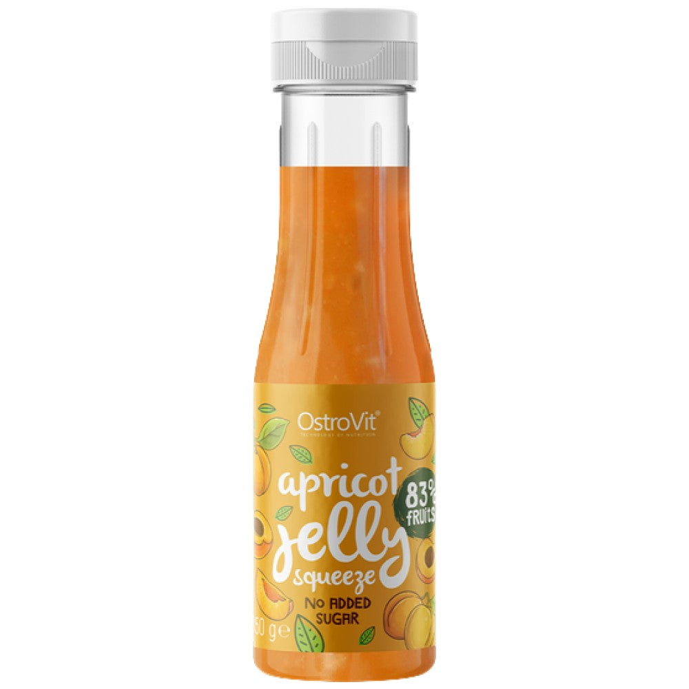 Apricot 83% Jelly Squeeze | No Added Sugar 350 ml