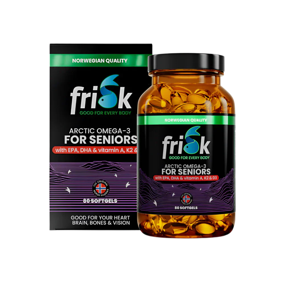 Arctic 50+ – Omega-3 – 100% Wild Arctic Cod – 80 Capsules