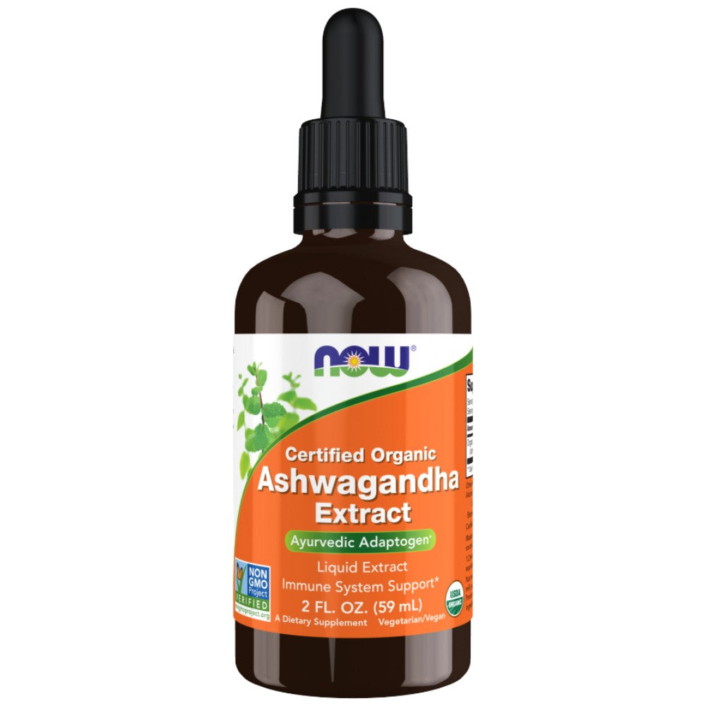 Ashwagandha Extract Liquid | Certified Organic - 59 ml