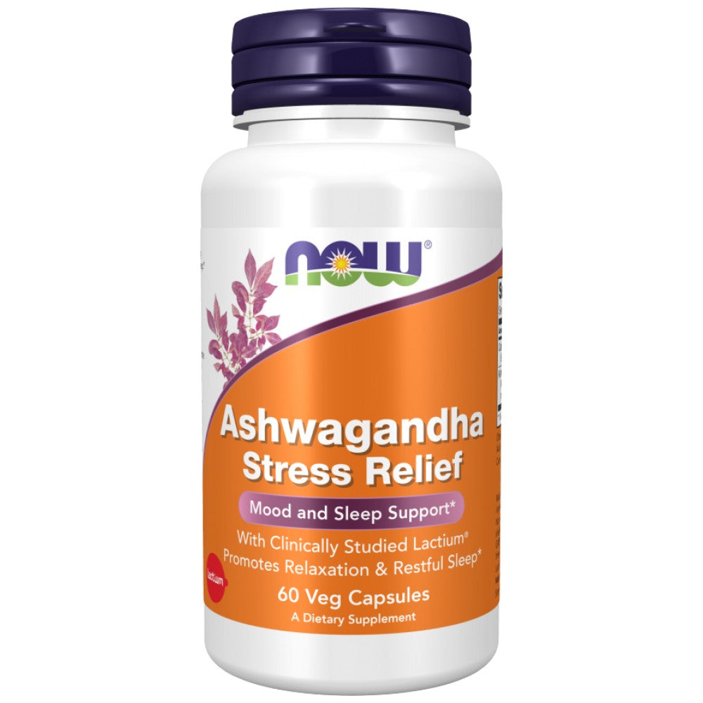 Ashwagandha Stress Relief | With Bioactive Milk Peptides - 60 capsules