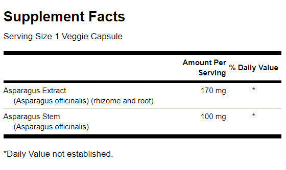 Asparagus Extract - 60 capsules