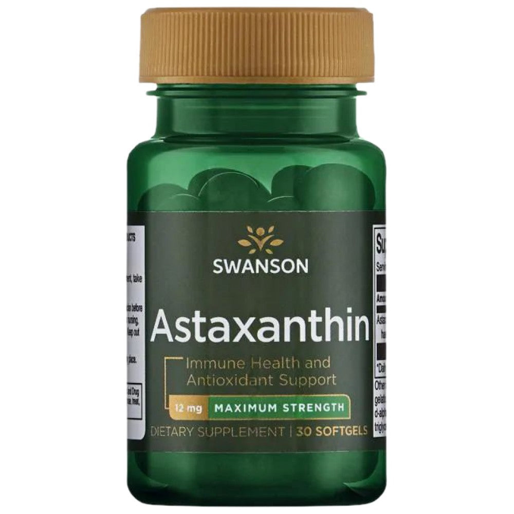 Astaxanthin 12 mg - 30 Gel capsules