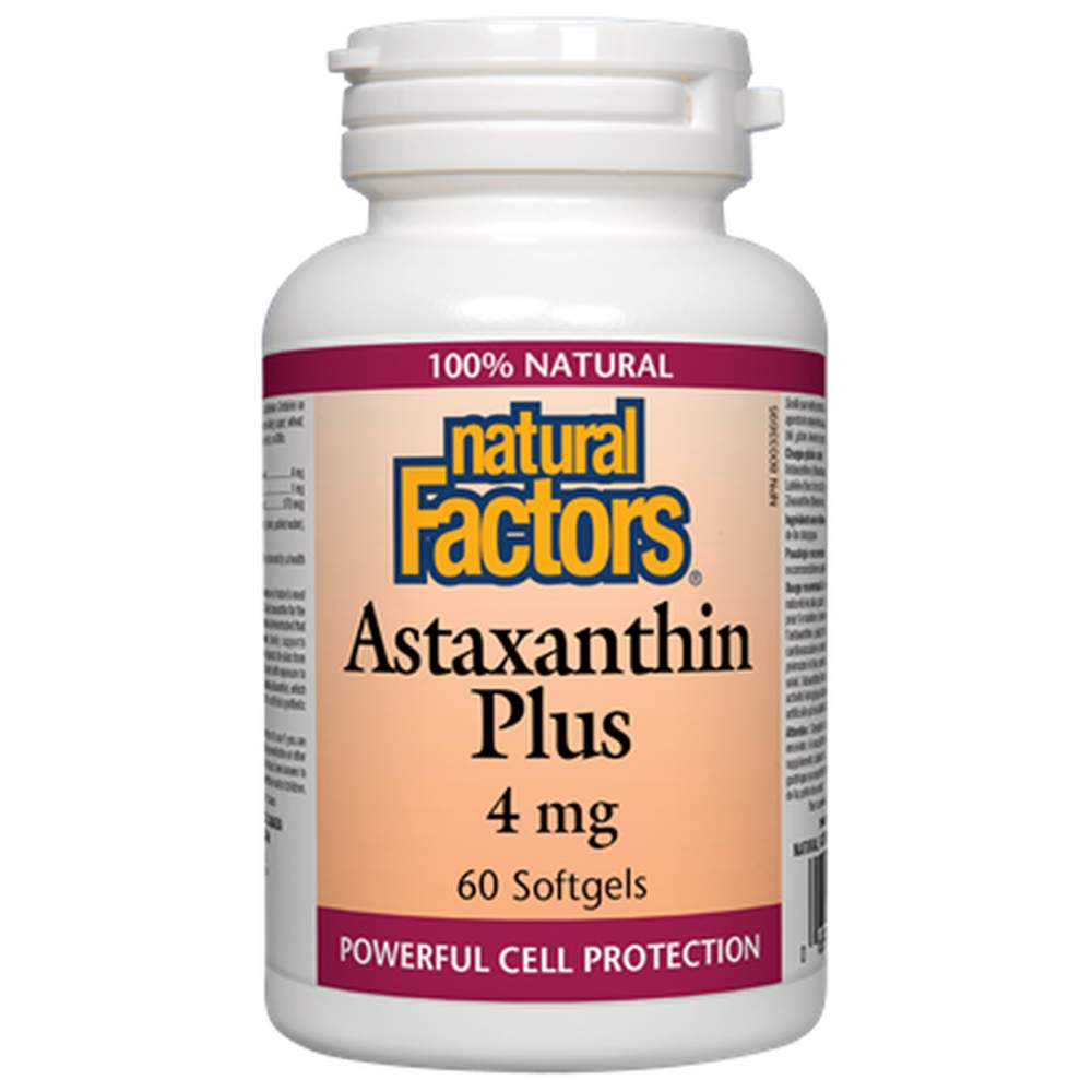 Astaxanthin Plus 4 mg - 60 Gel capsules