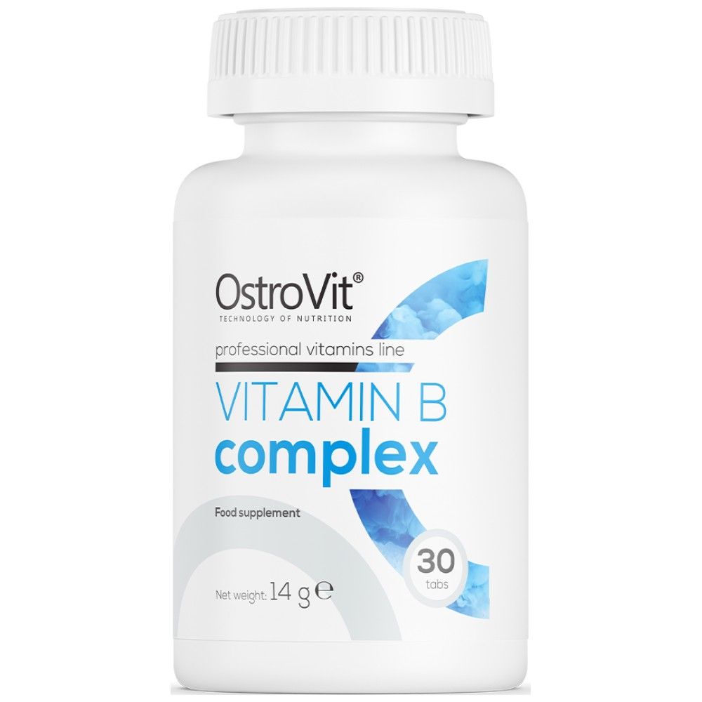 Complejo de vitamina B + C&E - 30 tabletas
