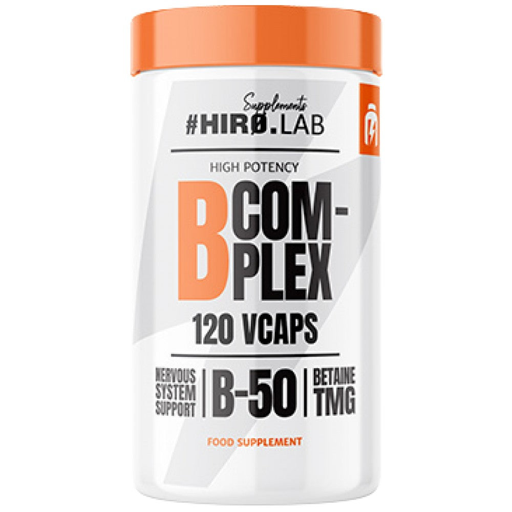 B-Complex B-50 | High Potency 120 capsules