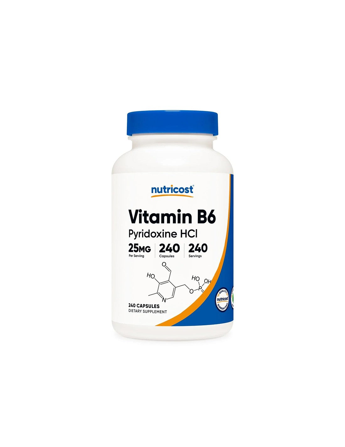 Stres a dobrá nálada - vitamín B6 pyridoxin HCI, 25 mg x 240 tobolek