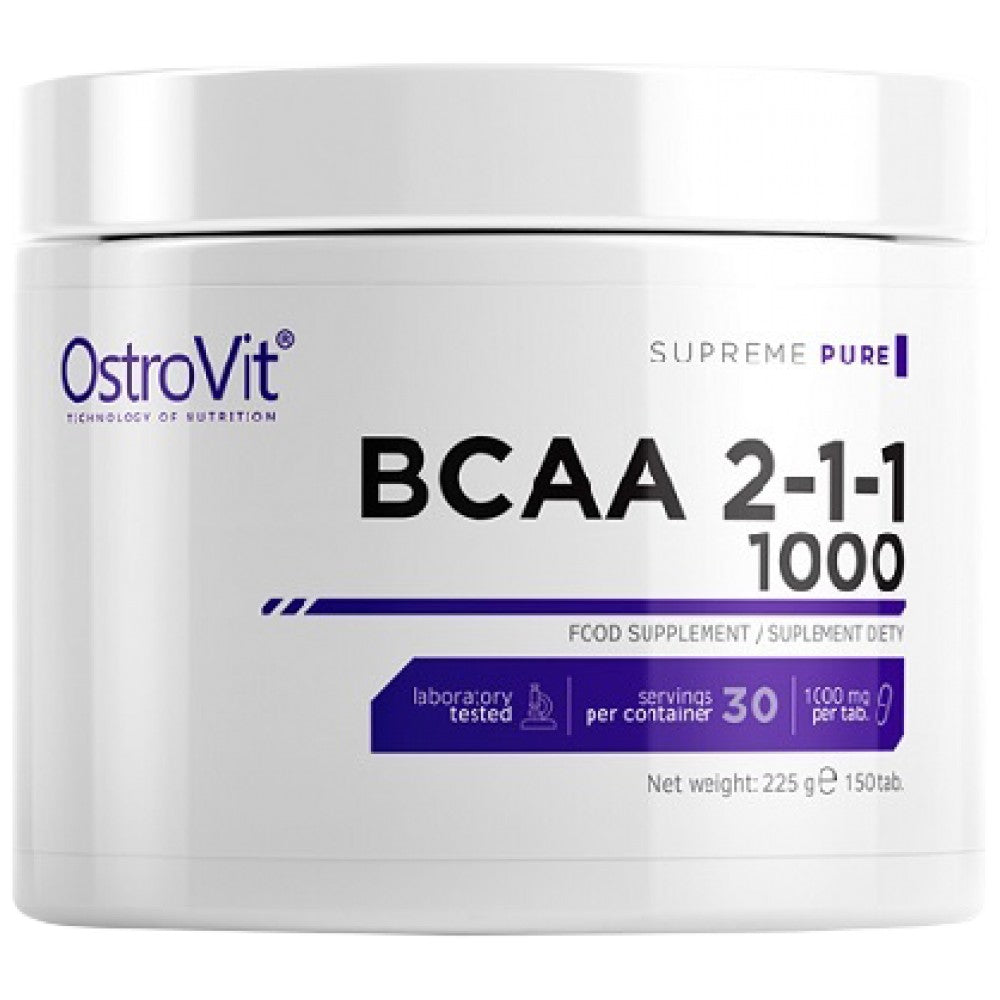 BCAA 2: 1: 1 1000 150 tabletten