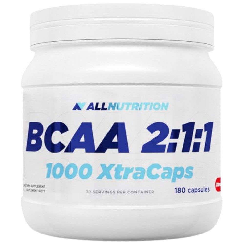 BCAA 2: 1: 1 1000 XTracaps - 180 capsules
