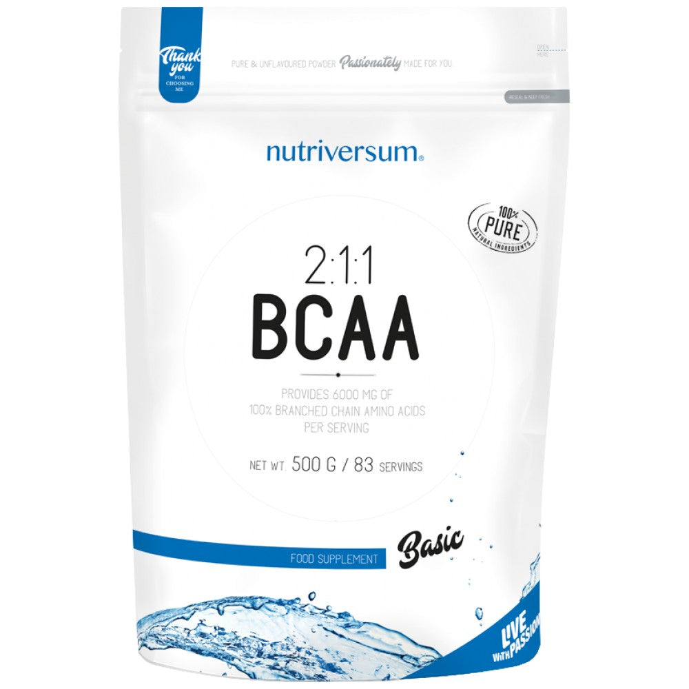 BCAA 2:1:1 Powder - 500 grams