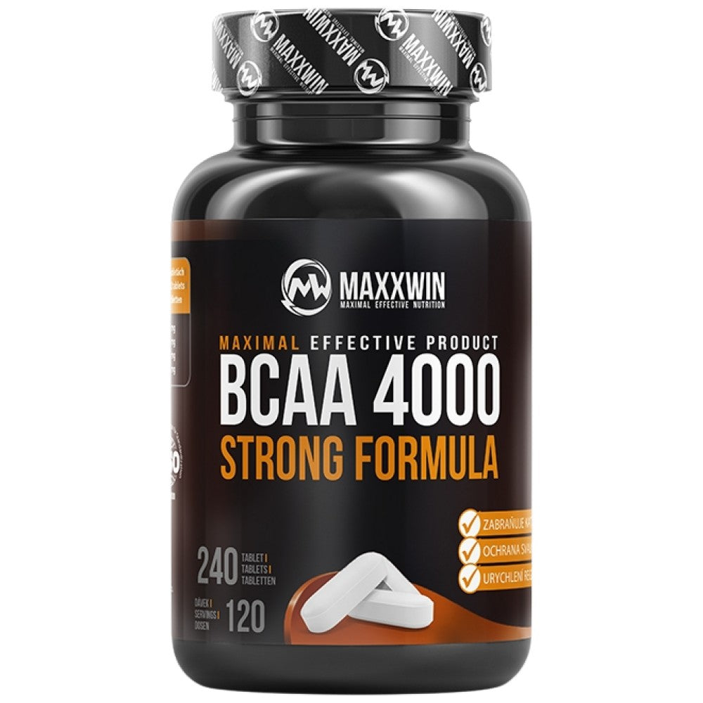BCAA 4000 sterke formule - 240 tabletten