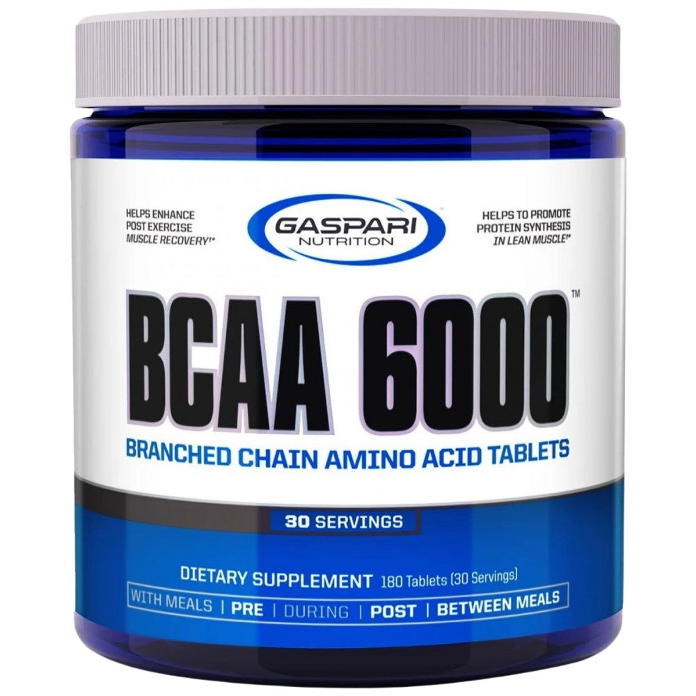 BCAA 6000 - 180 tabletas
