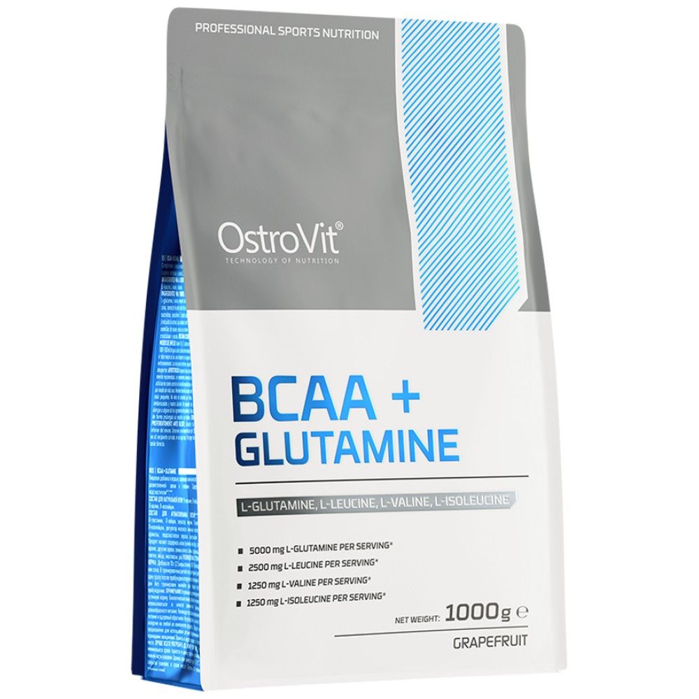 BCAA + glutamino milteliai - 200 gramų