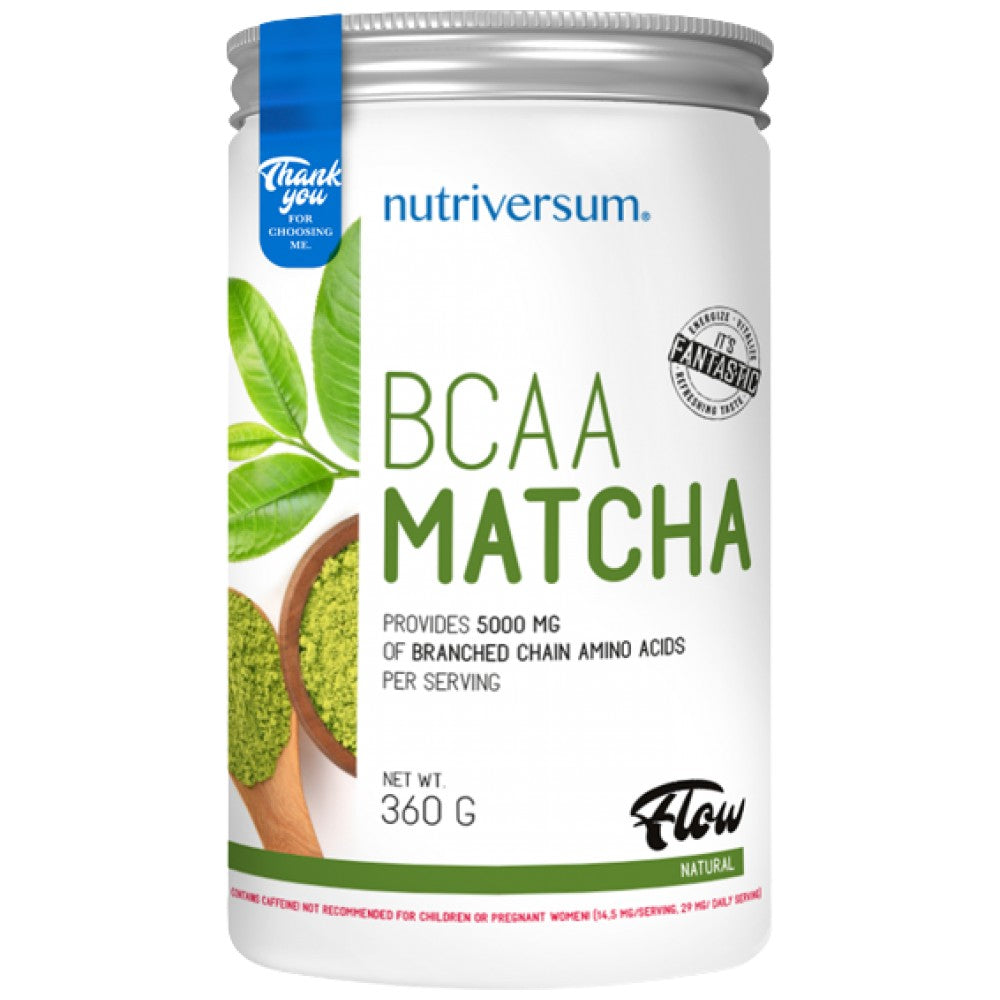 BCAA Matcha | BCAA 2:1:1 with Matcha Tea - 360 grams