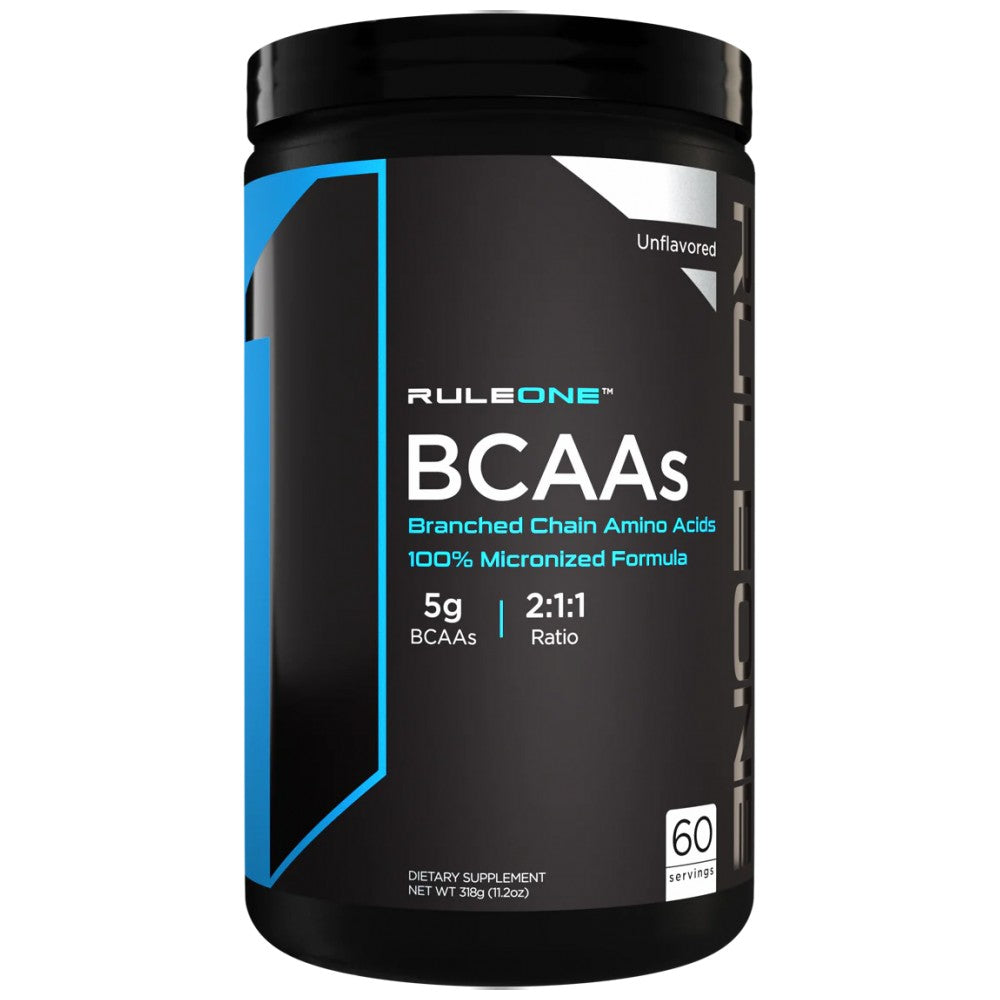 BCAAs Unflavored | 100% Micronized 2:1:1 BCAA Formula - 318 grams