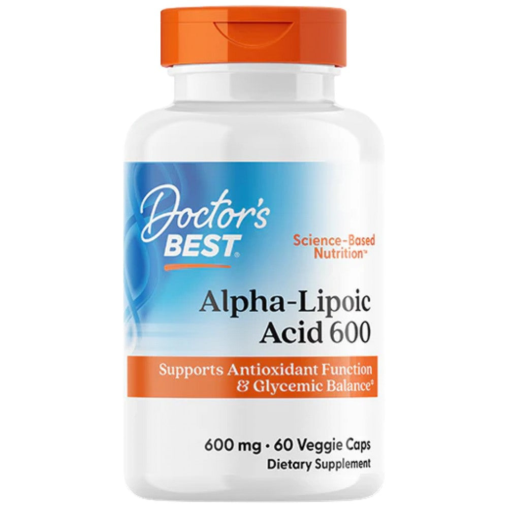 Geriausia alfa lipoinė rūgštis 600 mg - 60 kapsulių