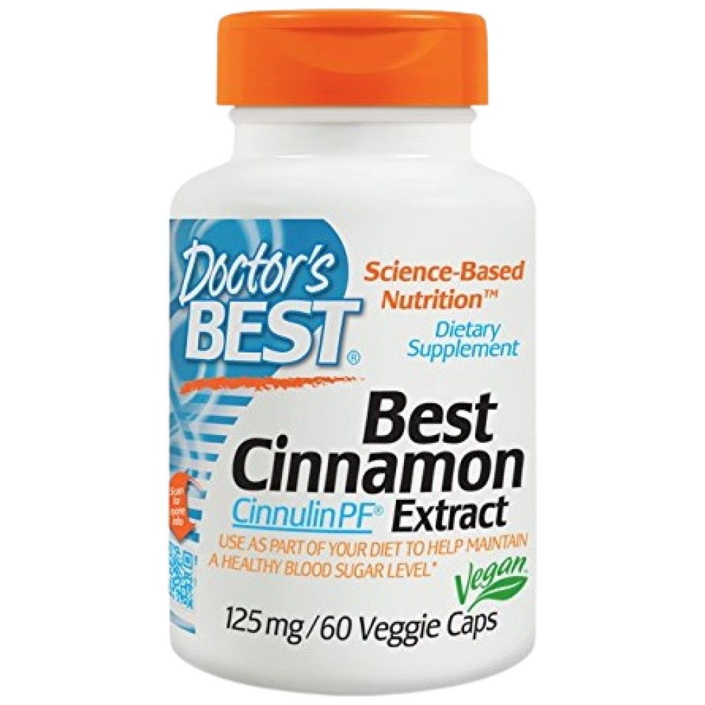 BEST Cinnamon Extract with CinnulinPF 125 mg - 60 capsules