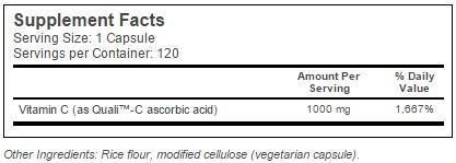 Beste vitamine C + Quali ™ C 1000 mg - 360 capsules