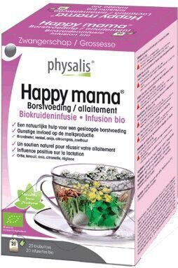 Bio Happy Mama / Broscht Téi Bio X 20 PCs. - Physalis