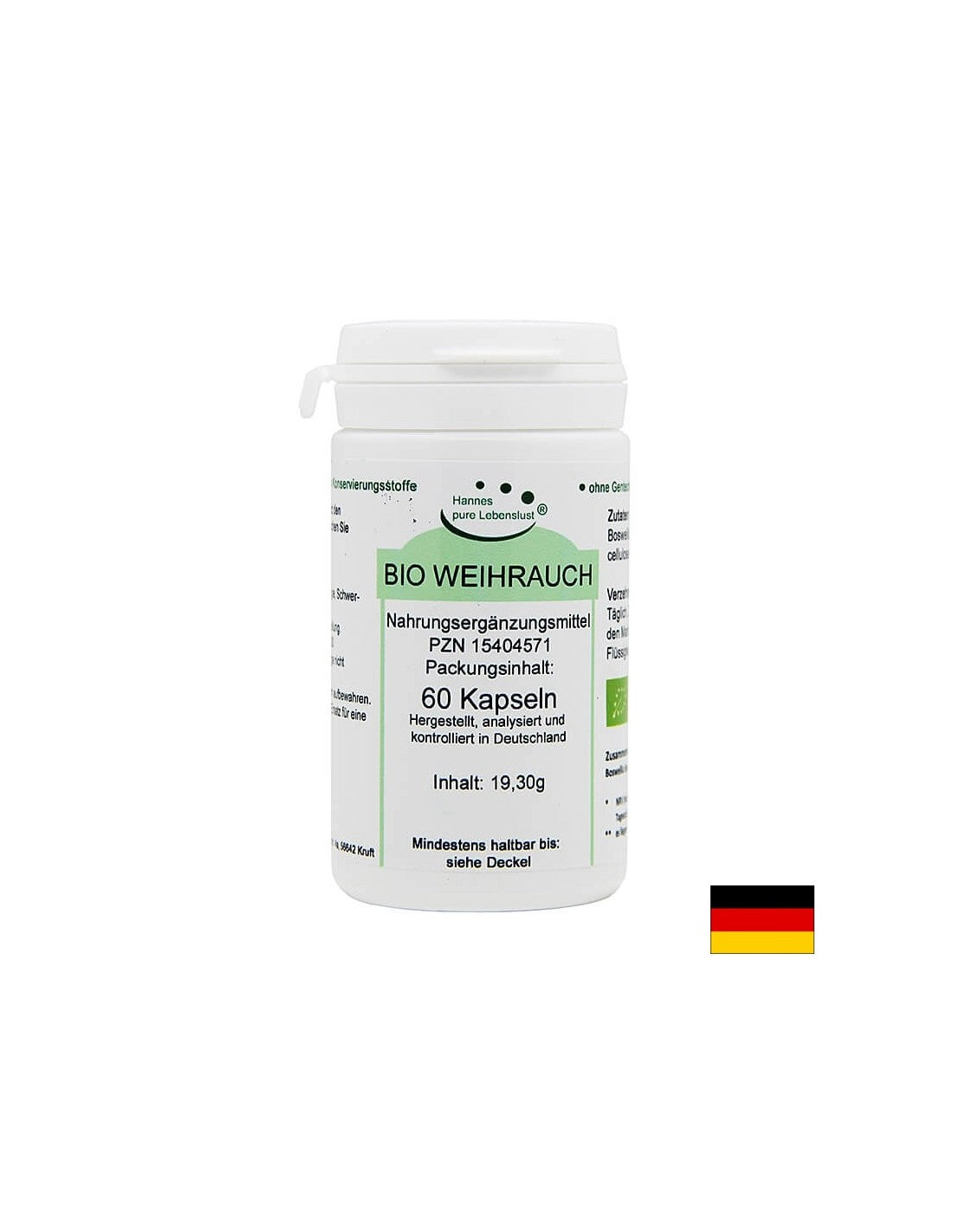 BIO Weihrauch / BIO Boswellia, 60 capsules El Compra