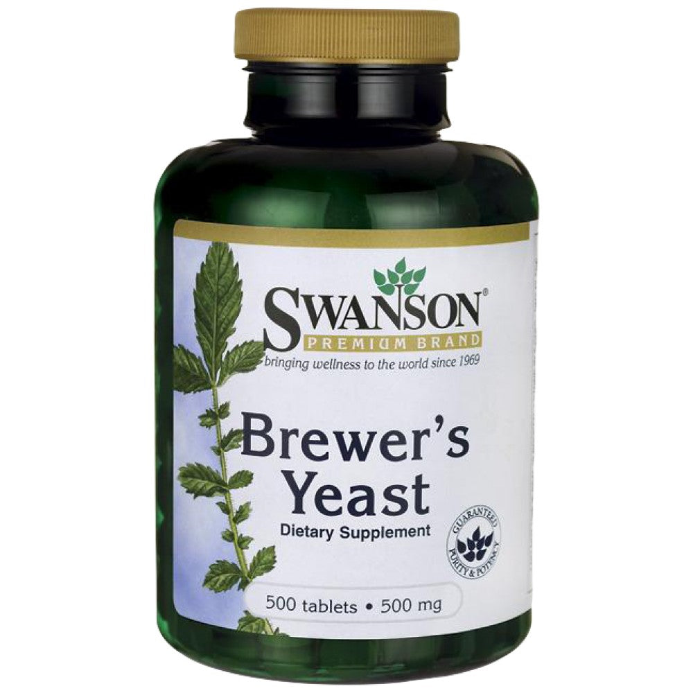 Brewer's Yeast 500 mg 500 Tablets